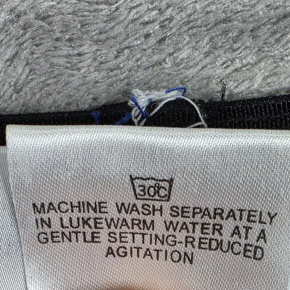 Mens Vintage Walt Disney World Blue Mickey Mouse Swim Trunks 100% Cotton Size M - Picture 7 of 13